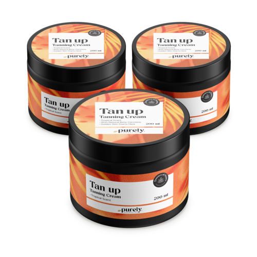 3x Tan up mazilo za porjavitev – tropic, skupaj 600 ml