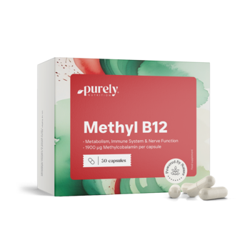 Vitamin B12 – metilkobalamin, 30 kapsul