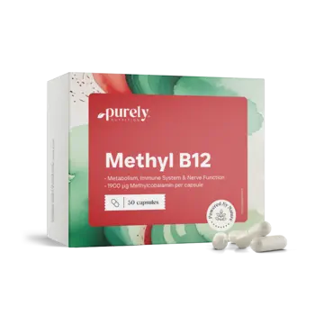 Vitamin B12 – metilkobalamin, 30 kapsul