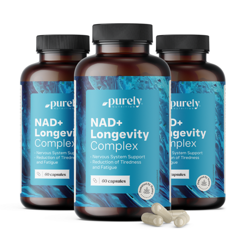 3x NAD+ Longevity Complex, skupaj 180 kapsul
