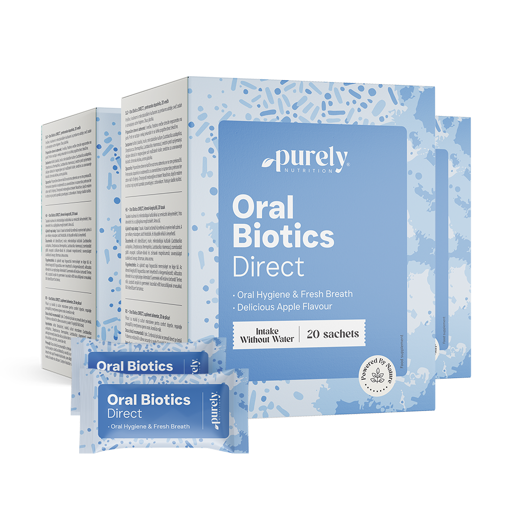 3x Oral Biotics DIRECT, skupaj 60 vrečk